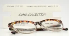 Soho Collection 1057 Tortoise Fade Crystal Red Womens Eyeglasses 54-17-145 New. Price: $34.99.