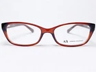 New Armani Exchange AX3009 8063 Womens Brown Rectangle Eyeglasses Frames 53/16. Price: $59.99.