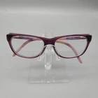 Lacoste L2691 Purple Pink Cat Eyeglasses Frames 513 52-15-135 Womens Pre-owned. Price: $24.99.