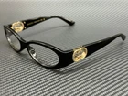 Gucci GG1693O 001 Black Gold Women's 52 Mm Small Eyeglasses New. Price: $228.00.