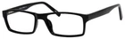 Enhance EN3904 Men's Plastic Eyeglasses 54-17-145 Black With Soft Case New. Price: $27.95.