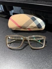 Burberry Brown Hazelnut Eyeglass Frames Pre-owned. Price: $35.00.