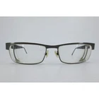 Ermenegildo Zegna Vz 3181 0627 Gunmetal Black Rectangular Eyeglasses 56-17-140 Pre-owned. Price: $59.99.