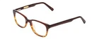 Calabria Ernest 4657 Rectangular Reading Glasses +7.00 Tortoise Havana Brown Gol New. Price: $29.95.