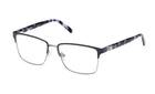 Guess 092 Matte Blue Metal Eyeglasses Optical Frame 54-16-145 New. Price: $79.60.