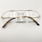 Stetson XL31 057 Zyloware Eyeglass Frame Flex Aviator Metal Gold Wide 59-18-150 New. Price: $49.95.