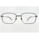 Sferoflex Mens Eyeglasses Frame Rectangular Gunmetal 54-18-140 Pre-owned. Price: $27.99.
