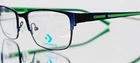 Converse Eyeglasses K105 Navy New 49-17-135 De Rigo Rem Metal Frame Green. Price: $64.00.
