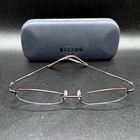 Fossil Metamorphix FN7 Half-rim Eyeglasses Frame Copper Flex 49-19-140 Euc Pre-owned. Price: $30.00.