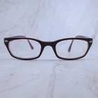 Ray-ban Rb 5150 2126 Brown Violet Purple Rectangular Eyeglasses Frames 50-19-135 Pre-owned. Price: $35.99.