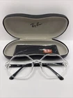 New Ray-ban 5472 Britt 5943 Clear Black Authentic Eyeglasses 54-20-140. Price: $94.49.