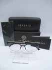Versace VE1251 Eyeglasses Metal Frames Black Gold Col 1366 53/16 New. Price: $189.99.