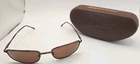 Maui Jim MJ-115-19 Brown Copper Oval Sunglasses Lens With Hard Case Pre-owned. Price: $81.20.