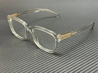 Gucci GG1776O 003 Grey Transparent Men's 54 Mm Eyeglasses New. Price: $247.20.