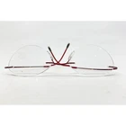 Silhouette 7799 6066 140 Rimless Eyeglasses Frames Red Titanium 26690 Pre-owned. Price: $71.99.