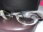 Prada Vpr 64C Black Oval Plastic Eyeglass Frames Full Rim 52MM 18MM 135MM Unisex Pre-owned. Price: $55.00.