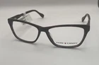 Hard Candy HC37 Pursh Dark Purple Rectangle Full Rim Eyeglasses 53-14-135 B:35 New. Price: $20.00.
