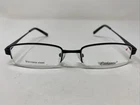 Enhance Eyeglasses Frame 3775 Satin Black 52-18-140 Half Rim Metal PP28 New. Price: $33.60.
