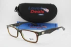 New Ray-ban Rb 5206 2445 Havana Green Silver Authentic Eyeglasses 54-18. Price: $138.60.