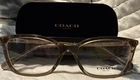 Women Coach Hc 6146U 5561 Transparent Brown Eyeglasses Frames 53-16-140 New. Price: $59.00.