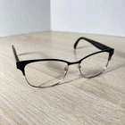 Prada VPR65R QE3-1O1 Eyeglasses Frames Only Black Gold 53-16-140 Italy Pre-owned. Price: $50.96.