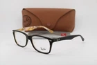 New Ray-ban Rb 5228 5409 Havana Yellow Letterprint Authentic Eyeglasses 50-17. Price: $138.60.