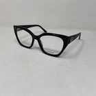 Guess GU50112 001 55-17-145 Glossy Black Flex Hinge Eyeglasses 246Y New. Price: $110.40.