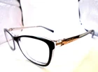 Michael Kors Nevis Mk 4017 3033 Black/silver 53-16-135 Cateye Eyeglasses Frames Pre-owned. Price: $26.54.