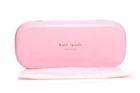 New Kate Spade Pink Green Medium Sun Eyeglasses Clamshell Case Cleaning Cloth. Price: $14.99.