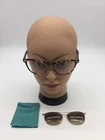Zenni 503019 Cat-eye Eyeglasses Optical Frame Pink Tortoiseshell Snap-on Set New. Price: $21.99.