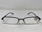 Tory Burch Ty 1003 107 50-17-135 Black Metal Half Rim Eyeglasses Frame F528 New. Price: $40.00.
