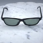 Ray-ban Rb 2117 901 Glossy Polished Black Rectangle Sunglasses Frames Only Italy Pre-owned. Price: $23.99.
