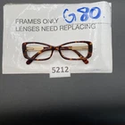 Tory Burch TY2028 1123 Brown Clear Tortoise/gold 53-15-135 Eyeglasses Frame G80 Pre-owned. Price: $40.82.