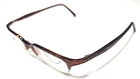 Ray Ban RB7005 2107 Brown Half Rim Eyeglasses Frame 48-19 135 Pre-owned. Price: $23.79.