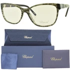 New! Chopard Vch 154S 0GA1 Grey Striped Square Full Rim Optical Frame Eyeglasses. Price: $299.99.