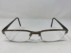 Lacoste LA12022 51-19-140 Brown Metal Half Rim Eyeglasses Frame +F94 Pre-owned. Price: $50.26.