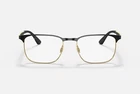 Ray-ban RB6363 2890 Black Square Eyeglasses Frames 54-18-145 New. Price: $99.99.