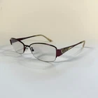 Liz Claiborne L319 68V Eyeglasses Frame Only Purple Half Rim 53-17-135 Womens Pre-owned. Price: $10.95.