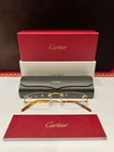 Cartier Eyeglasses CT0092O 001 Decor 53-19-140 (gold) New. Price: $943.60.