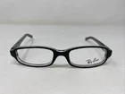 Ray-ban Rb 1521 3529 45-16-125 Black Crystal Full Rim Eyeglasses Frame DB35 New. Price: $44.00.