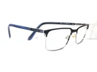 Dragon DR2015 002 Black Blue Silver Square Full Rim Eyeglasses Frame 57-19-150 New. Price: $69.00.