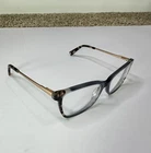 Chelsea Morgan CM20214 Eyeglasses Frames Only Gold Blue 54-16-145 Pre-owned. Price: $34.99.