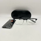 Ban Mens Square Liteforce Thin Metal Semi Rim Eyeglasses RX6518 Black/gray New. Price: $44.97.