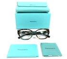 Tiffany & Co. Eyeglasses Frame TF2259 8422 Havana Blue Marble 54-16-140 New. Price: $269.99.