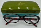 Kate Spade Gretchen 0TR8 130 Eyeglasses Frames Red Black With Case Pre-owned. Price: $45.00.