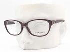 Versace Eyeglasses 3189-B 5066 Dark Violet Purple W/ Crystals 54MM New. Price: $80.00.