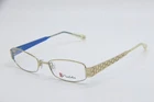 New Nodoka Nd 10179 Gold Blue Authentic Eyeglasses Frames 50-16. Price: $18.72.
