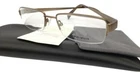 Giorgio Armani GA802 Nfu Brown Semi Rim Metal Eyeglasses 53-18-140 New Titanium. Price: $107.60.