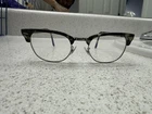 New Ray Ban Clubmaster RB5154 5750 Striped Grey/blac Eyeglasses Frames 51/21 145 Pre-owned. Price: $65.00.