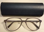 Warby Parker Braden 167 Eyeglasses Size 55-16-140 Gray Plastic Frame W/case Pre-owned. Price: $59.99.